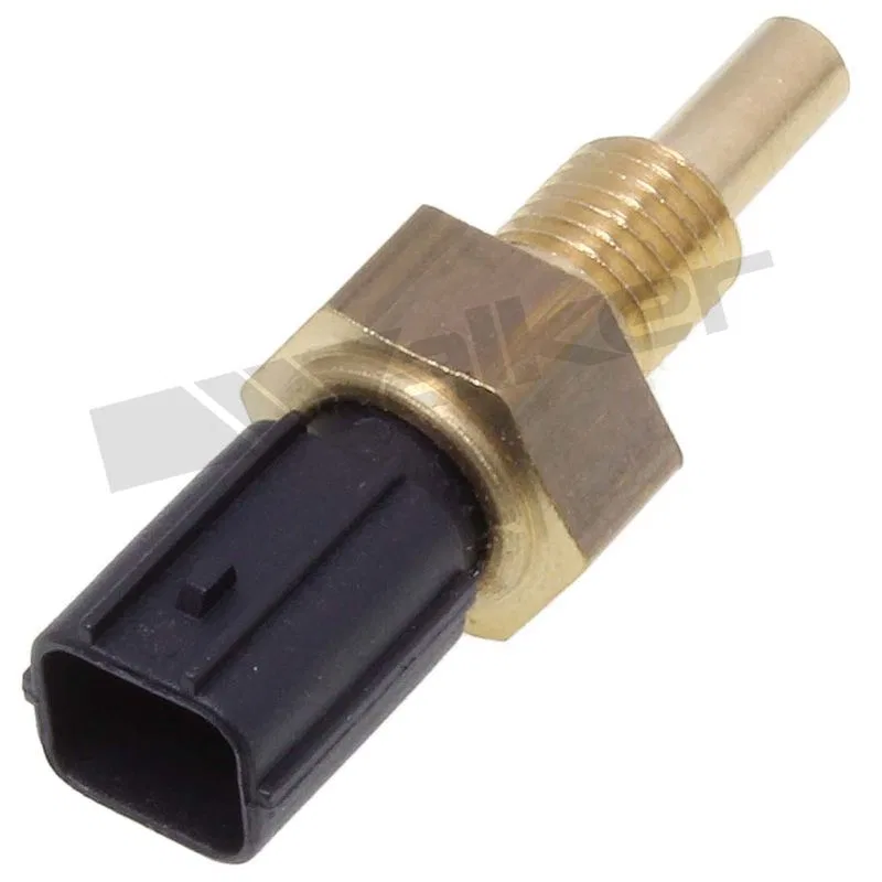 211-1075 – WALKER PROD. Coolant Temperature Sensor, OE Replacement 2 Blade Terminal 9.93 Millimeter Thread Black/ Gol...